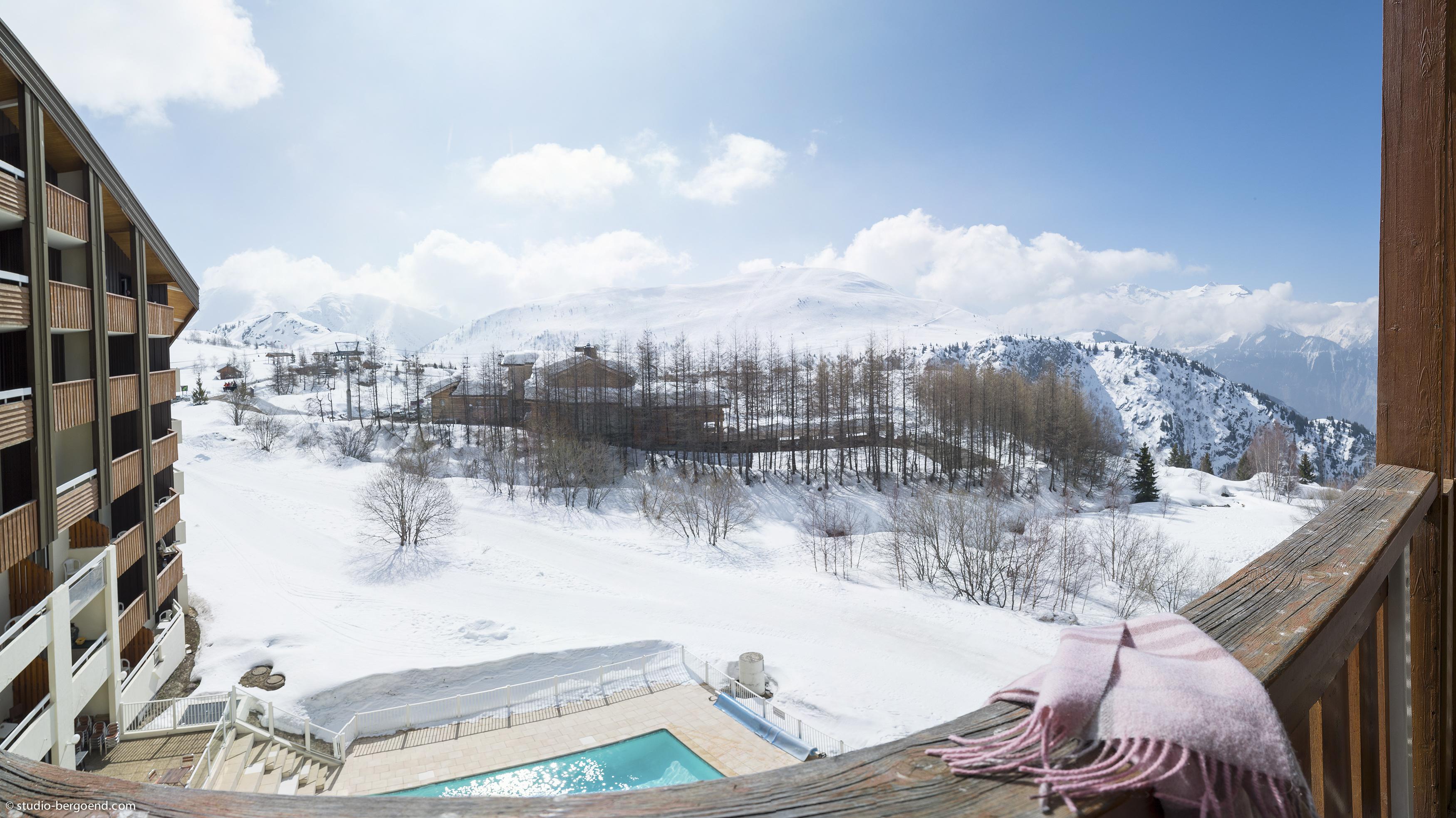 Résidence Pierre&Vacances Les Bergers Alpe d'Huez Exterior foto