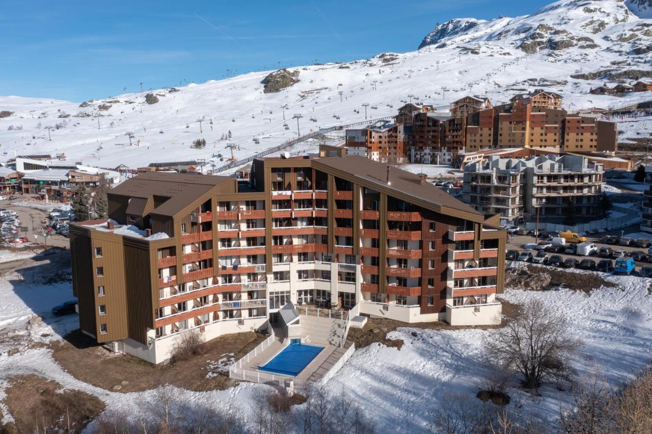 Résidence Pierre&Vacances Les Bergers Alpe d'Huez Exterior foto