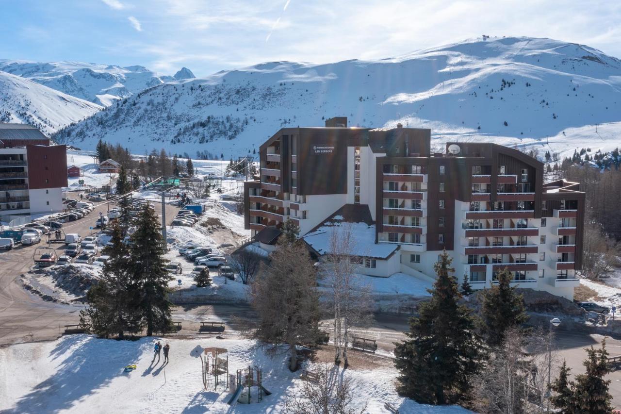 Résidence Pierre&Vacances Les Bergers Alpe d'Huez Exterior foto