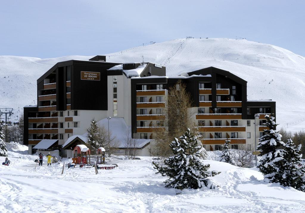 Résidence Pierre&Vacances Les Bergers Alpe d'Huez Exterior foto