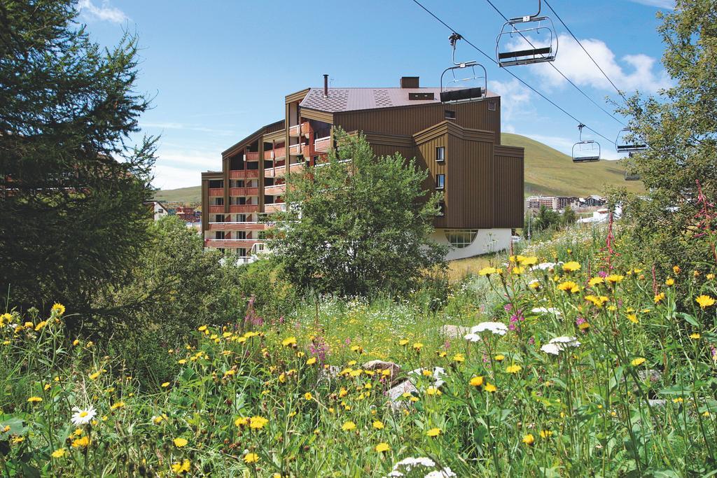 Résidence Pierre&Vacances Les Bergers Alpe d'Huez Exterior foto